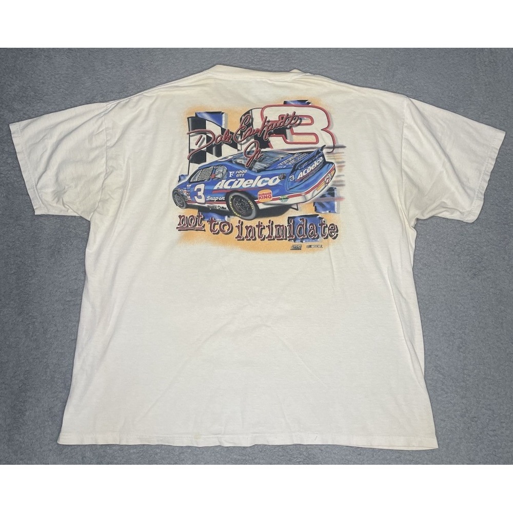 Vintage Dale Earnhardt‎ Jr Here To Dominate T-Shirt Mens 2XL Nascar Made In USA - Picture 9 of 11